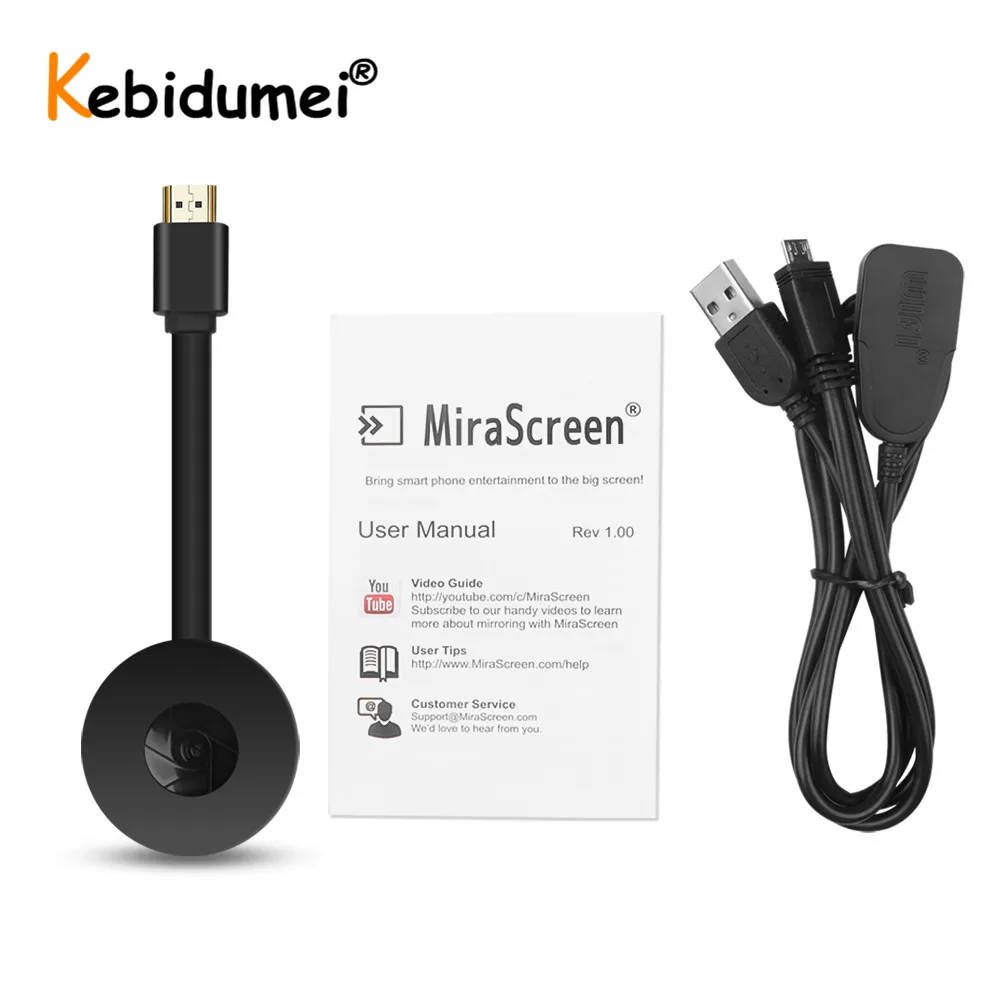 MiraScreen TV Stick Dongle HDMI Беспроводной Wi-Fi дисплей приемник для телефона Miracast G2 IOS Android