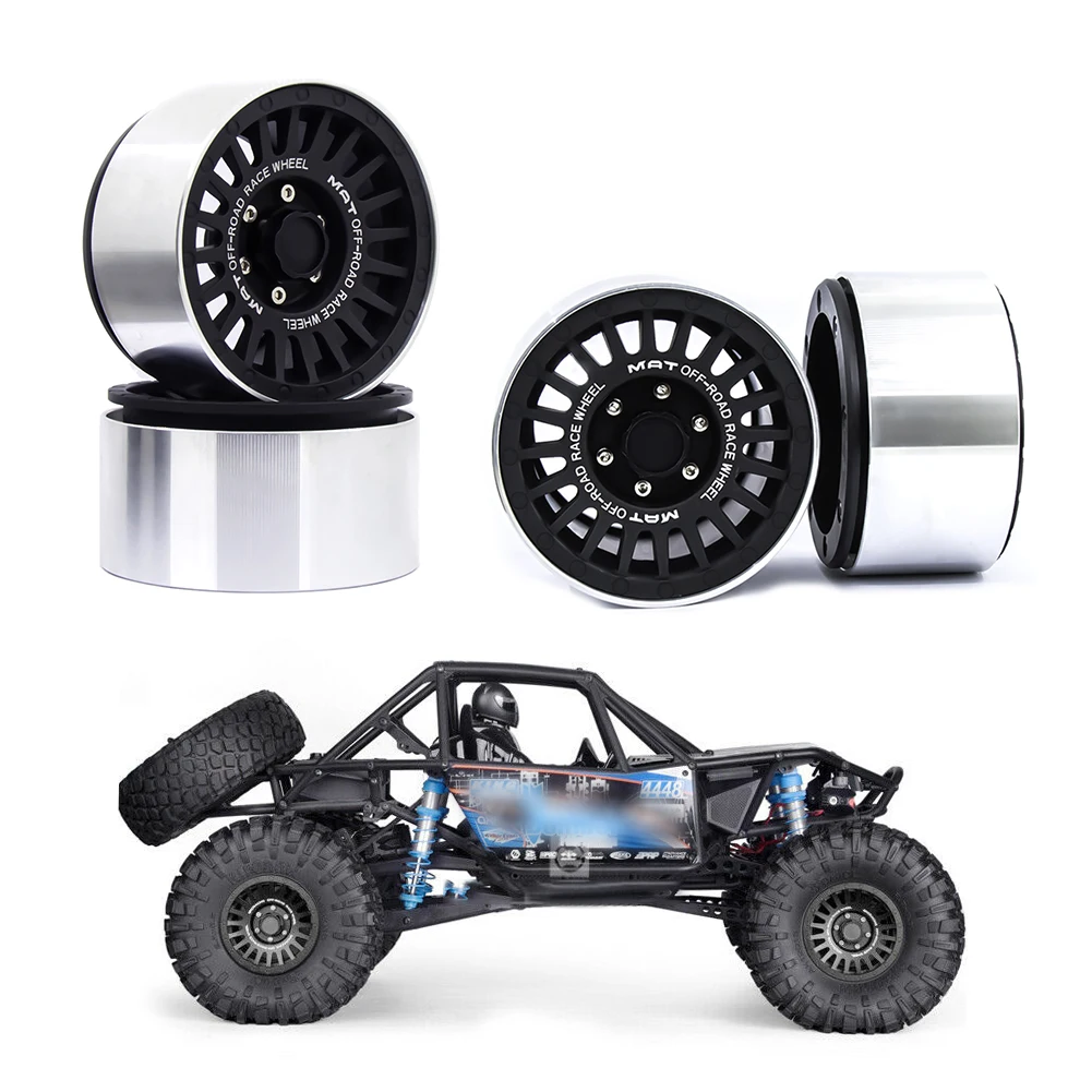 RCTOYFUN 4 шт. GRC G53 2 &quotметаллический Beadlock DIY аксессуары для моделирования колесные