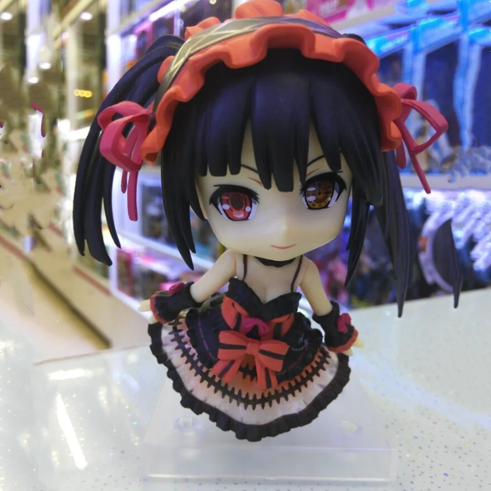 Anime Figure Date A Live Tokisaki Kurumi Nightmare #466 Action Figural Model Collectible Juguetes Cute Toys Figma Xmas Gift Doll
