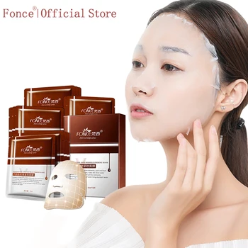 

Fonce Repair type Anti Wrinkle Silk Facial Mask Moisturizing Lifting Firming Face Six peptides Anti Aging Sheet Mask 10 Piece