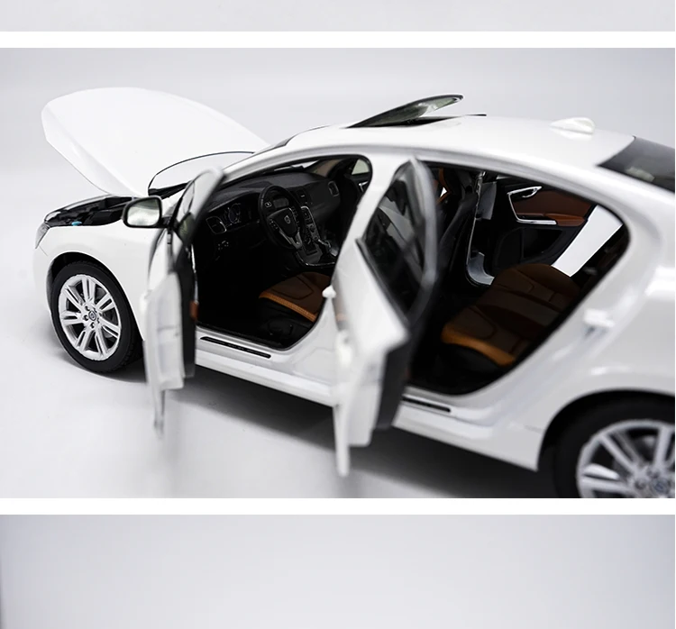 1:18 Volvo S60 S60L сплав модель автомобиля статические металлические модели автомобилей оригинальная коробка для коллекции подарков