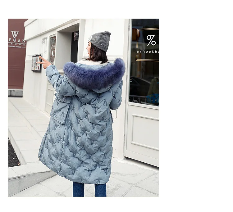 Зима новая Корейская версия свободного пуха куртка носик для бутылки и женская одежда большого размера s хлопковая куртка 6918