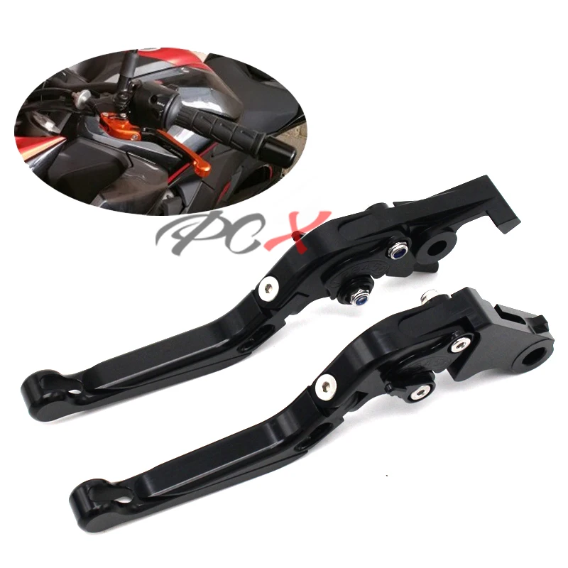 GSXR Складная Выдвижная мотоциклов сцепные рычаги для SUZUKI GSXR600/GSXR750 GSX-R600 GSX-R750 2006 07 08 09 2010 K6 K8
