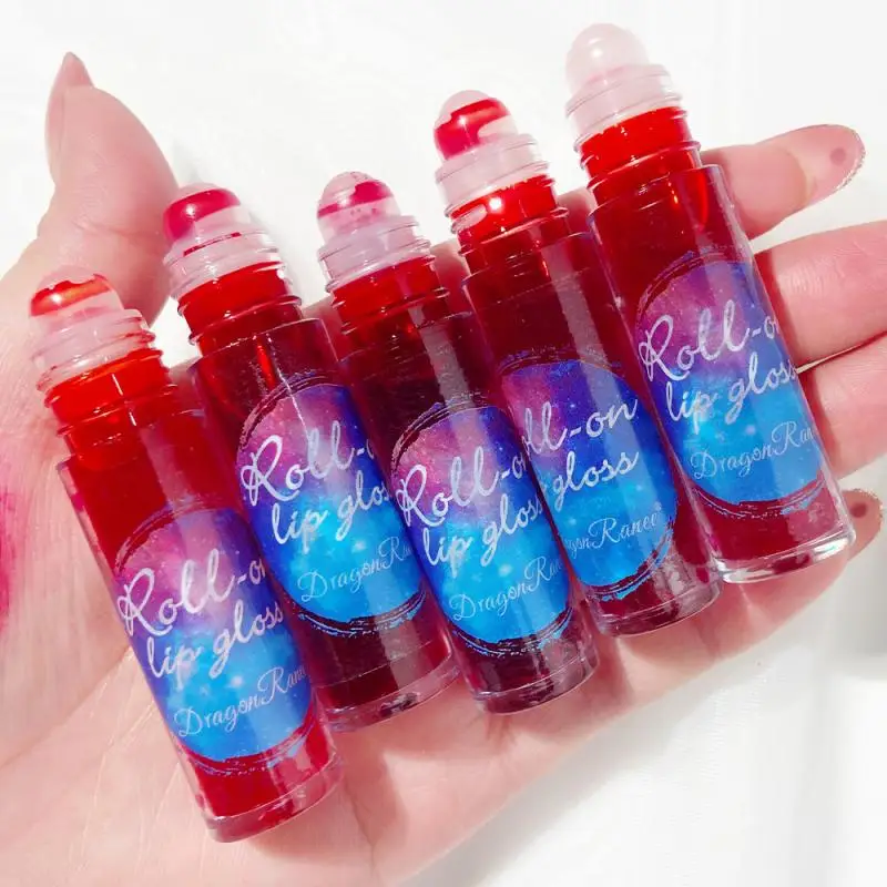 Roll-On Lip Glaze Matte Sexy Gloss Velvet Lasting Moisturizing Waterproof Cosmetic Dyed Liquid Maquillaje TSLM2 |