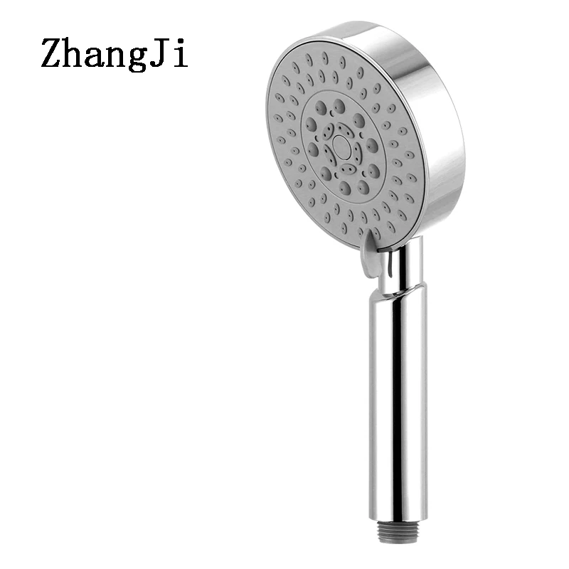 Zhang Ji многослойный гальванический пять функциональный ручной душ головка аксессуары для ванной комнаты Круглый ABS сопло фильтр душевая головка