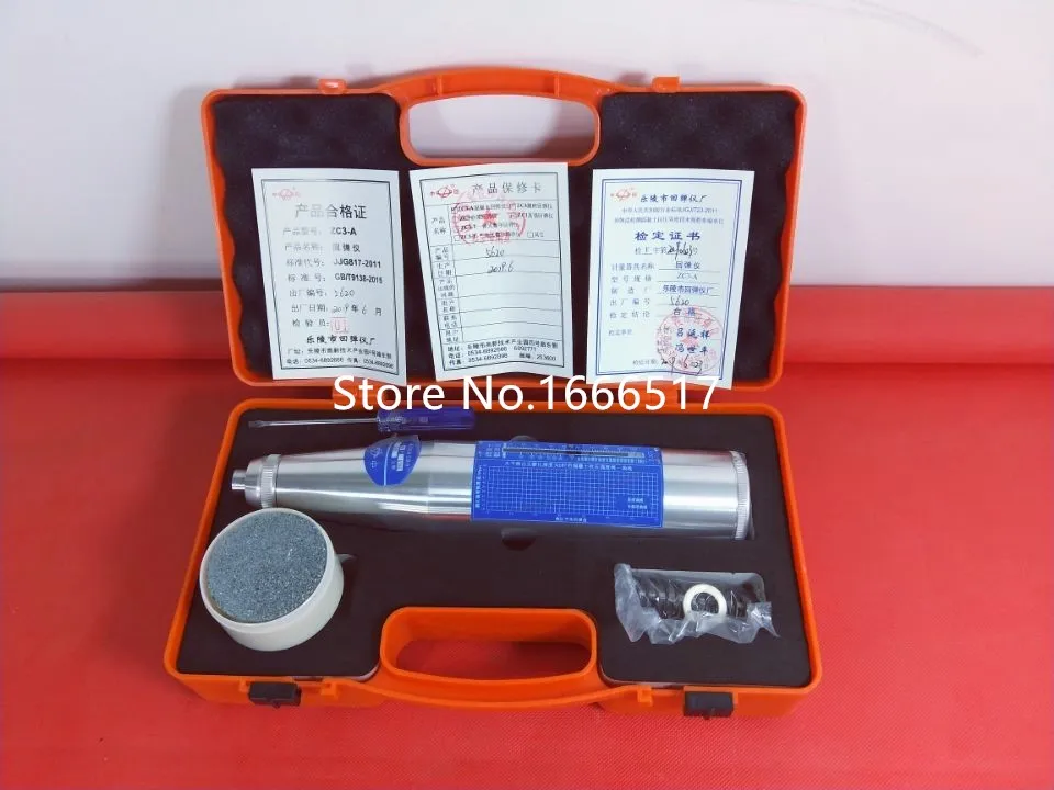

Free ship Concrete Rebound Hammer Tester Resiliometer Schmidt Hammer Test Meter Tool high quality ne