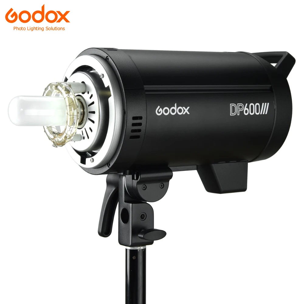 Godox DP600III 600W GN80 2,4G встроенный студийный стробоскопический светильник для фотосъемки, светильник для вспышки