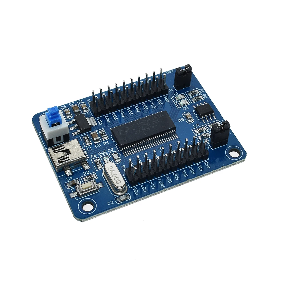 Официальная Женская материнская плата USB FX2LP CY7C68013A макетная логический