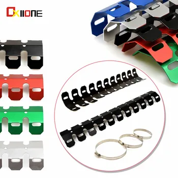 

Off-road Exhaust Muffler Pipe Guard Protector Heat Shield Motocross For Kawasaki KX125 KLX110 140L KTM 350 EXC-F 2019 All Year