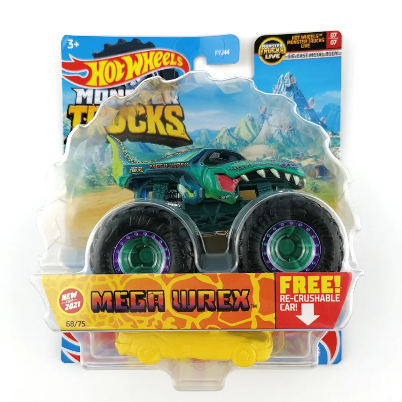 Лидер продаж 2021 колесные автомобили монстры грузовики BIGFOOT Mega Wrex шейкер для