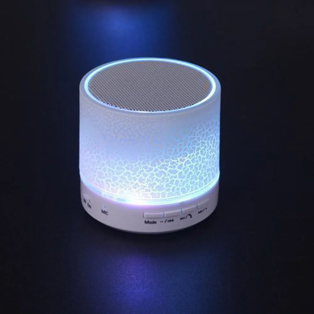 Белый HIPERDEAL портативный мини-динамик портативный беспроводной стерео Bluetooth динамик с hands-free Телефон и музыка playera - Цвет: Белый