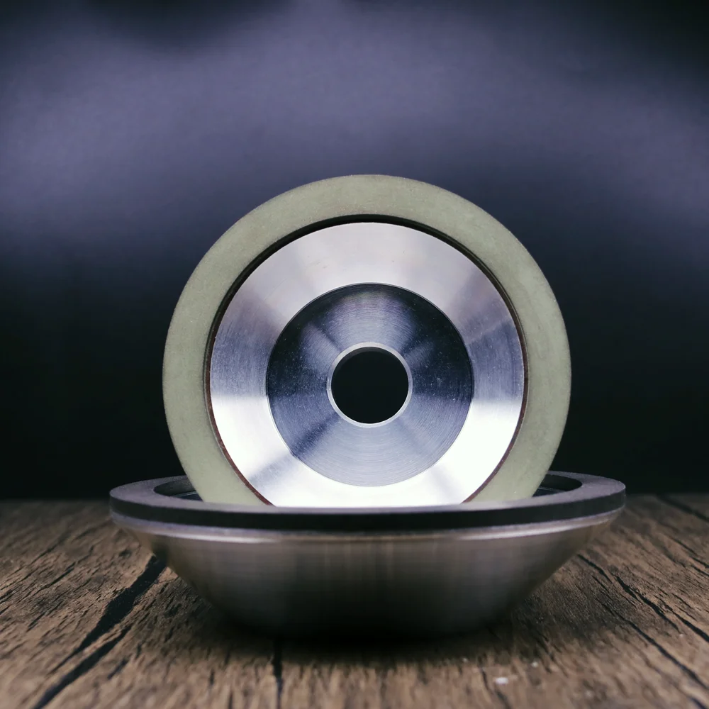 PCD 연삭 디스크 휠 125mm 카바이드 강철 샤프너용 컵 및 볼 휠 150mm 공구 그라인더