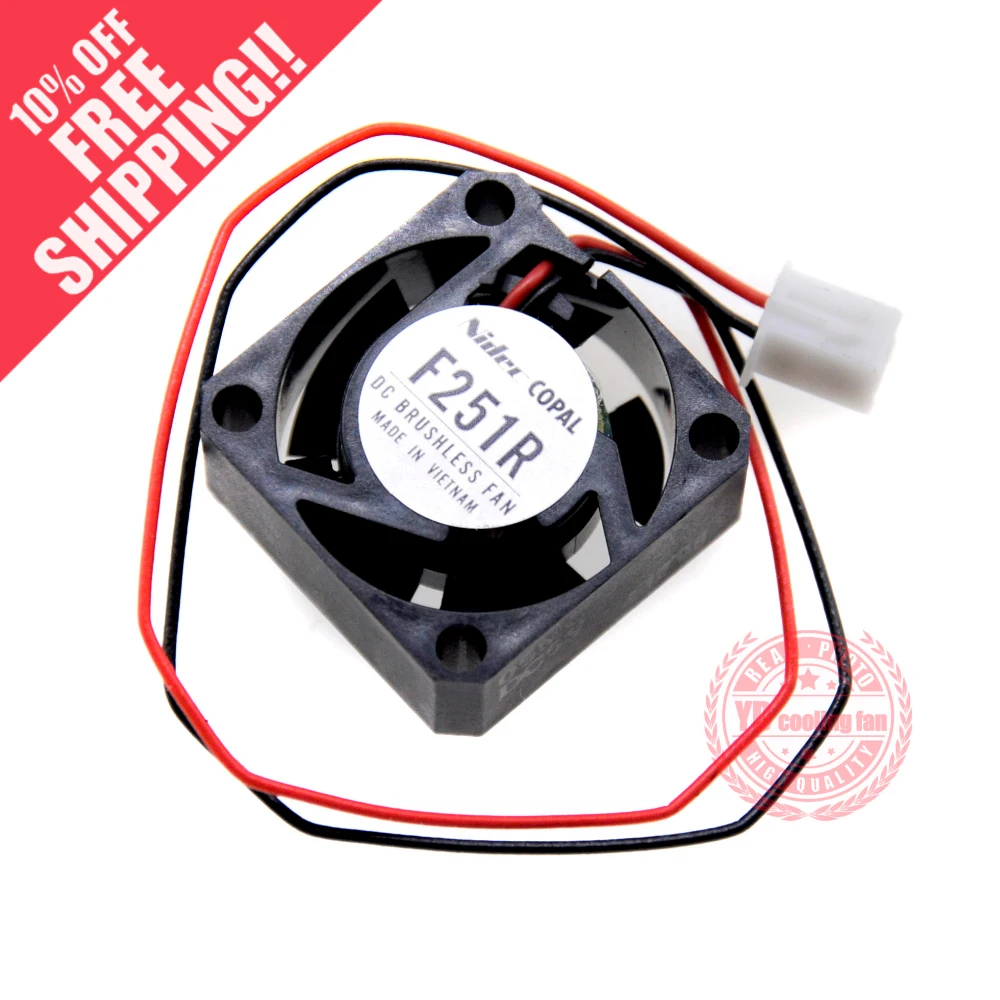 

Новый бесшумный микровентилятор охлаждения для COPAL F251R 2510 12 В 5 В 2,5 см