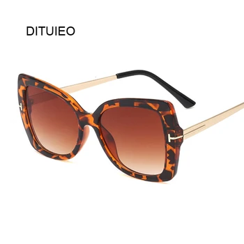 

Oversized Shield Sunglasses Women Vintage Goggle Brown Brand Gradient Driving Sun Glasses Female UV400 De Sol Mujer