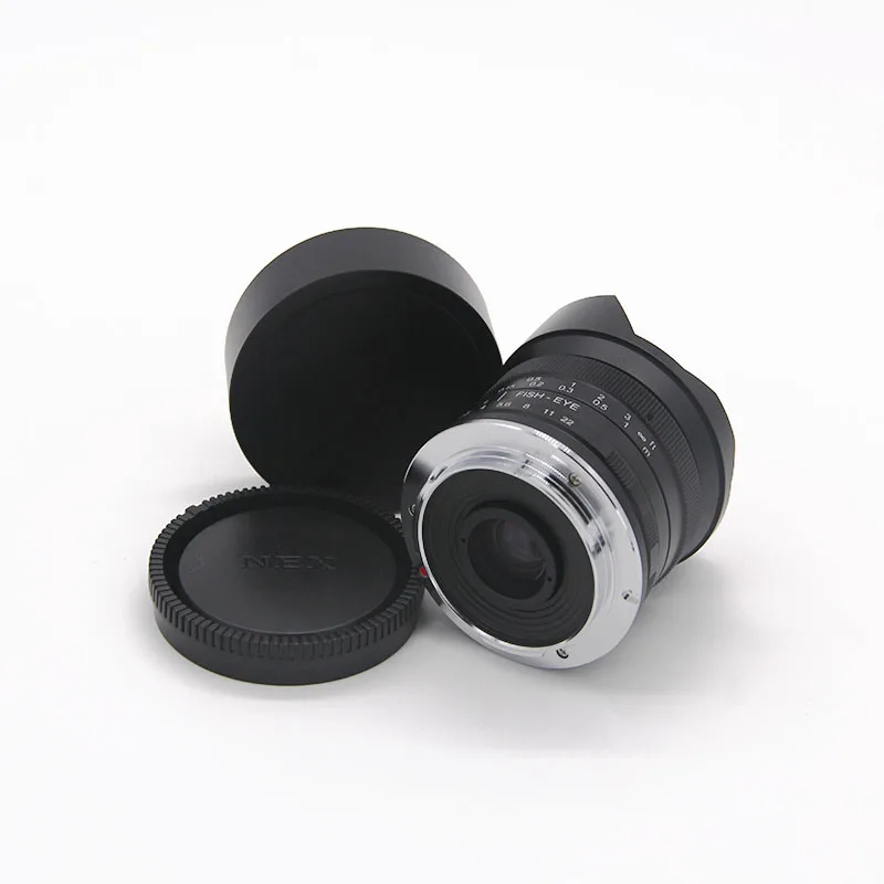 Foleto APS-C 7,5 мм F2.8 объектив рыбий глаз ручной фиксированный объектив камеры видеонаблюдения для sony NEX E Mount Canon EOS-M Mount Fuji Lens M4/3 a7 gh10