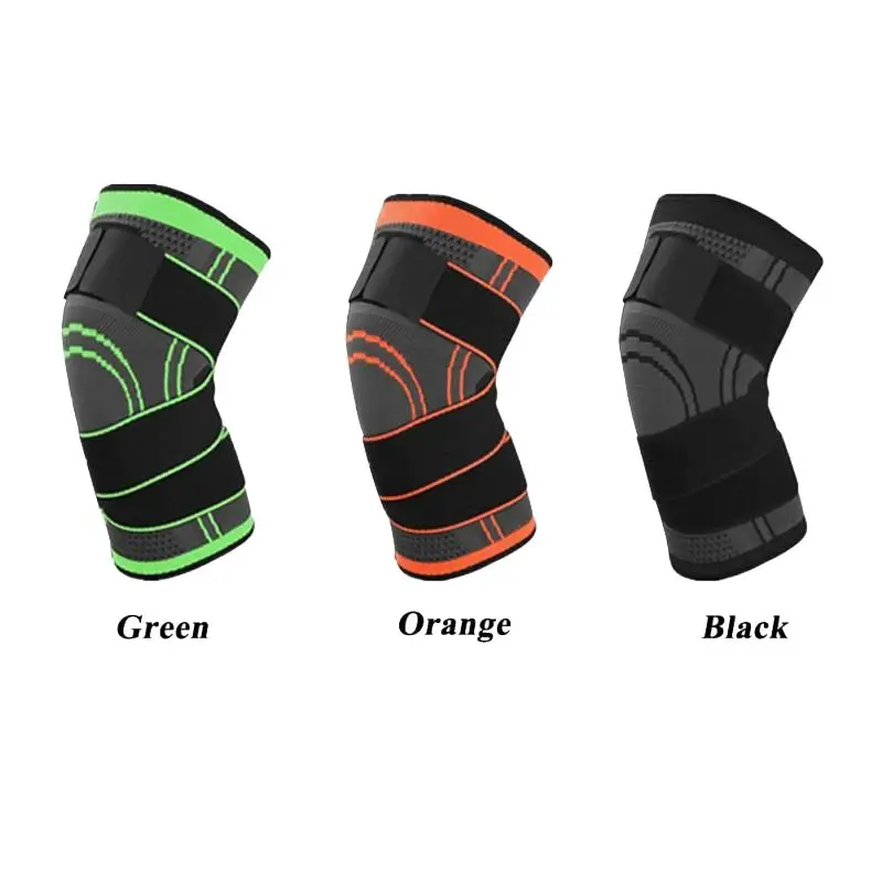 Professional Adult Sports Knee Protective Pads Strap Pressure relieve1PCS  Anti-slip Nylon Knit Basketball Knee Brace