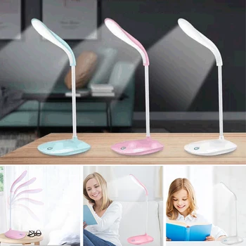 

Adjustable Smart Led Small Desk Lamp Touch Charging USB Night Light Children Learning Reading Lamp For Bedroom Eye Protection