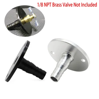 

For RV Fresh Water Drain Valve Flange 3/8" or 1/2" CNC Aluminum mounting hole 1.50" center to center