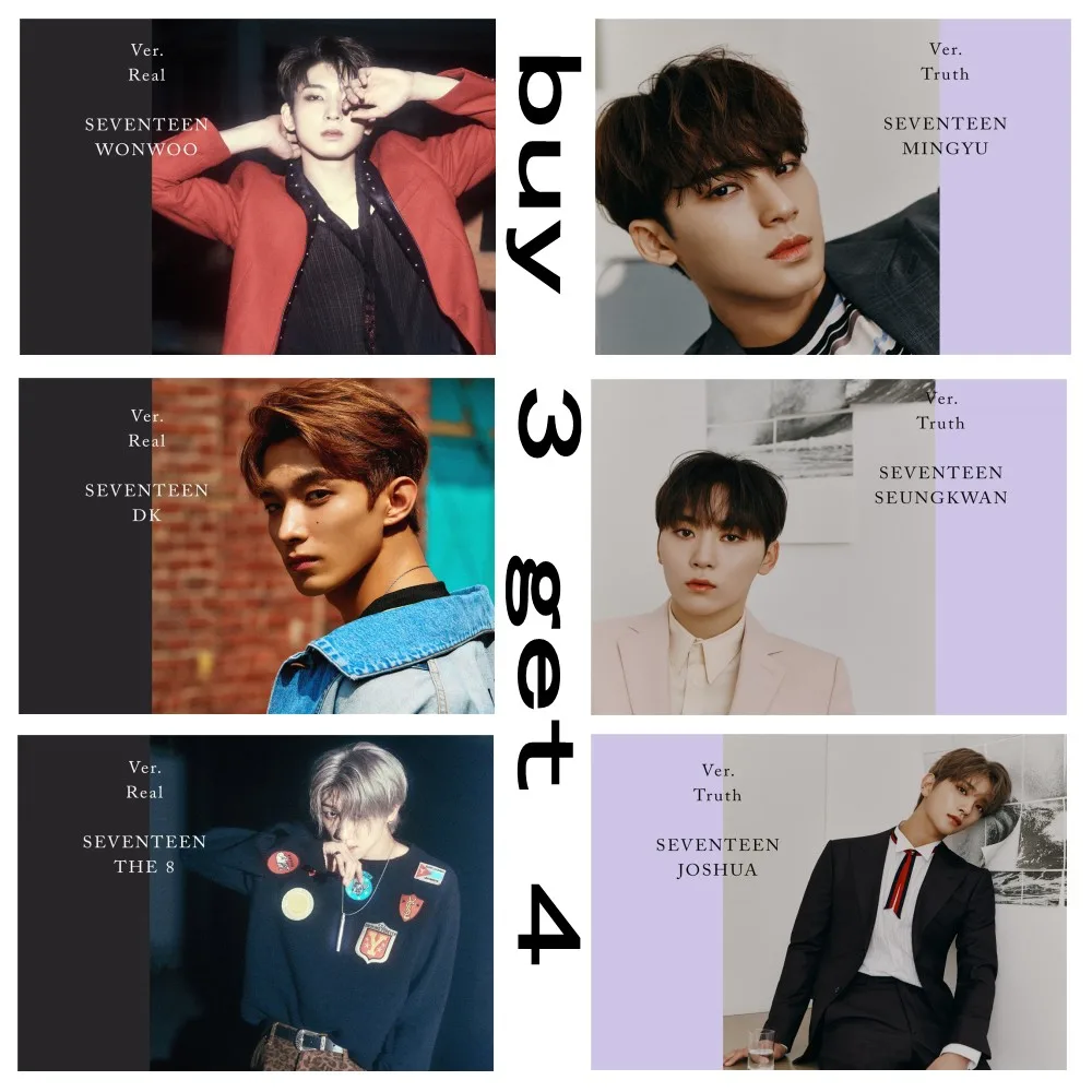 Корейский альбом seventeen A Ode Fear постер настенные наклейки украшение для дома