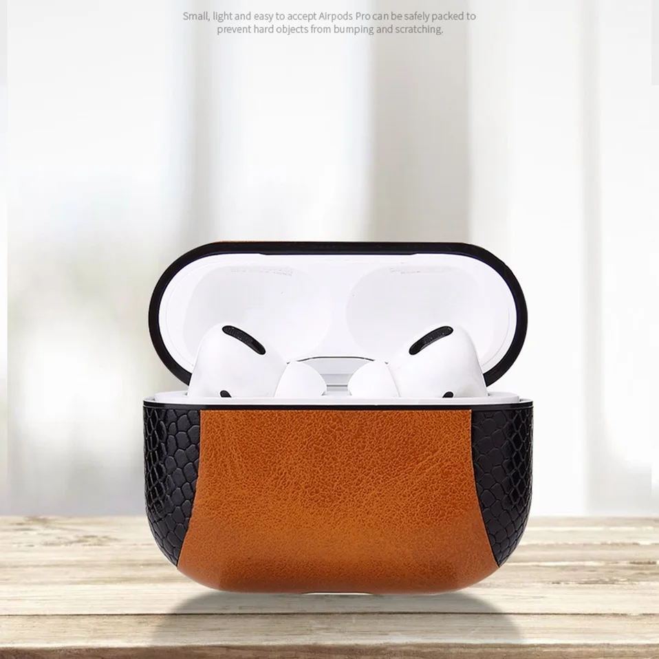 PU Leather Case for Apple Airpods Pro Cover 2019 Shockproof Holster Wireless Bluetooth Earphone Case for Airpods 3 Funda Coque (10)