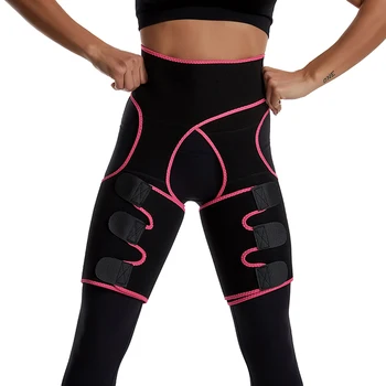 

1pc High Waist Neoprene Thigh Shaper Sweat Thigh Trimmers Leg Shaper Lose Weight Slimming Belt Butt Lifter Compress Belt