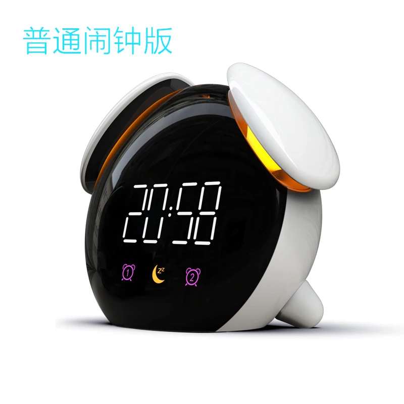 Будильник, умный, тишина, подсветка, Bluetooth, будильники для спальни, Sveglia, Bluetooth, Despertador Led, продуктов, 50nz086 - Цвет: Style 2