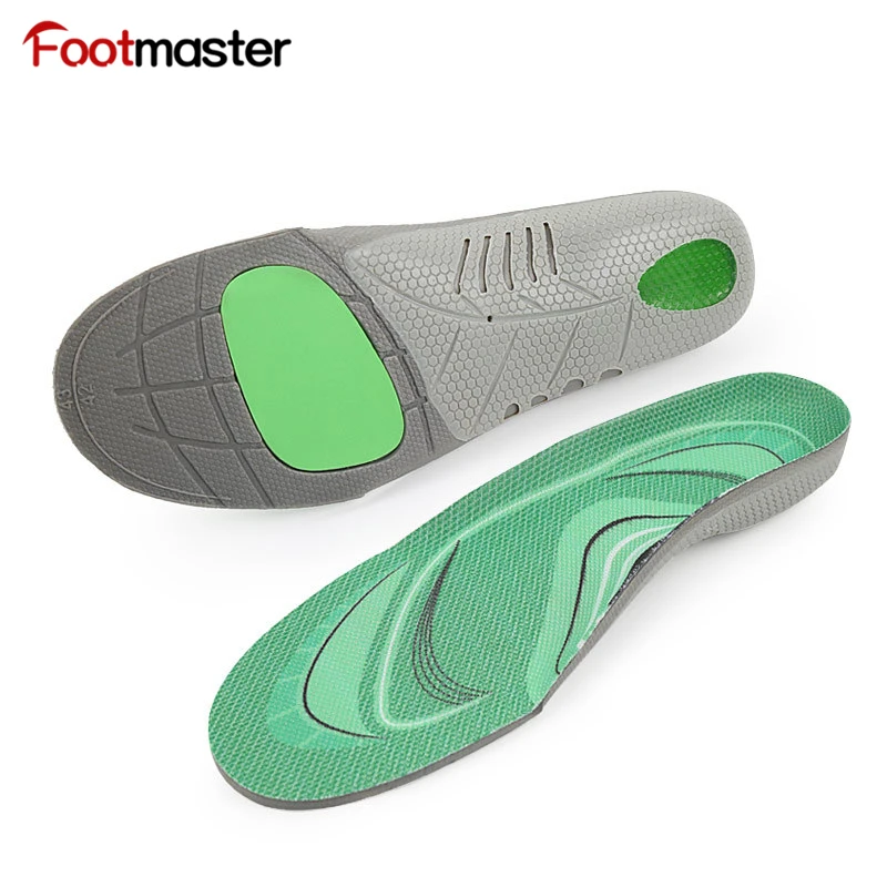 FootMaster наилучшей амортизации ортопедические вставки для подошвенный фасциит ног