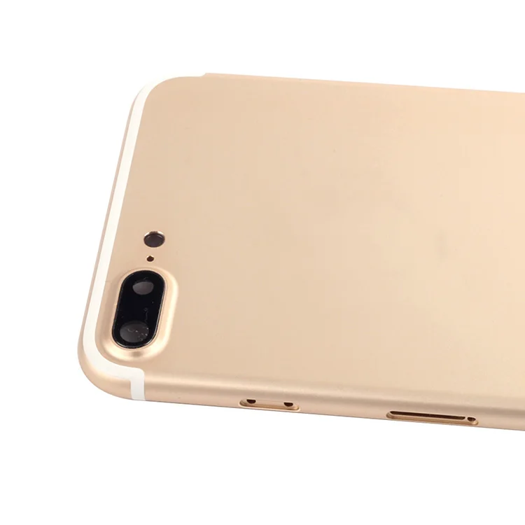HQ мобильный телефон золотой поставщик полный корпус для iphone 7plus чехол задняя крышка