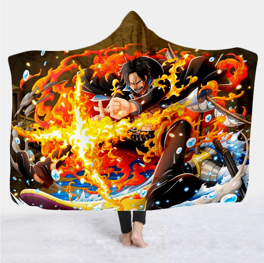 22 Новое Аниме цельное мультяшное одеяло с рисунком, одеяло с капюшоном, 3D Полноразмерное одеяло с принтом, одеяло для взрослых мужчин и женщин, стиль 002 - Цвет: 22