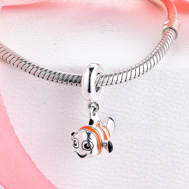 CKK-Fit-Pandora-Bracelets-Necklace-Finding-Nemo-Charms-Silver-925-Original-Beads-for-Jewelry-Making-Sterling