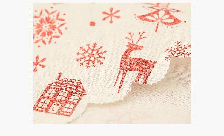 Рождественские новые рождественские украшения льняные печатные настольные флаги настольные украшения Скатерть салфетки
