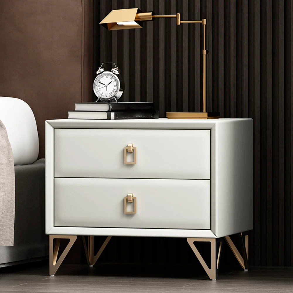 Simple modern luxury small hardwood veneer free installation simple storage cabinet | Мебель