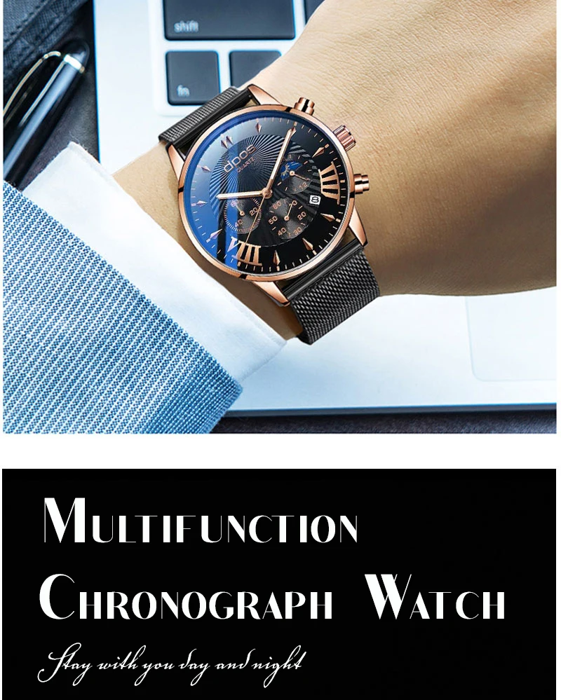 relogio masculino Luxury Watches Men Fashion Sport Steel Leather Band Date Watch Quartz Business Wristwatch reloj hombre