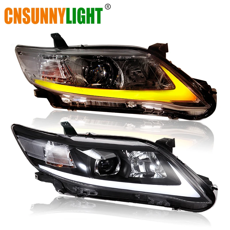 CNSUNNYLIGHT для Toyota Camry V40 2009/2010/2011 Автомобильные фары в сборе W/светодиодный DRL