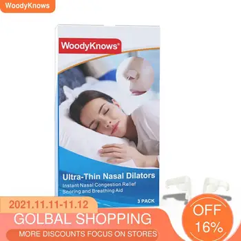 WoodyKnows Ultra-Thin Invisible Nasal Dilators