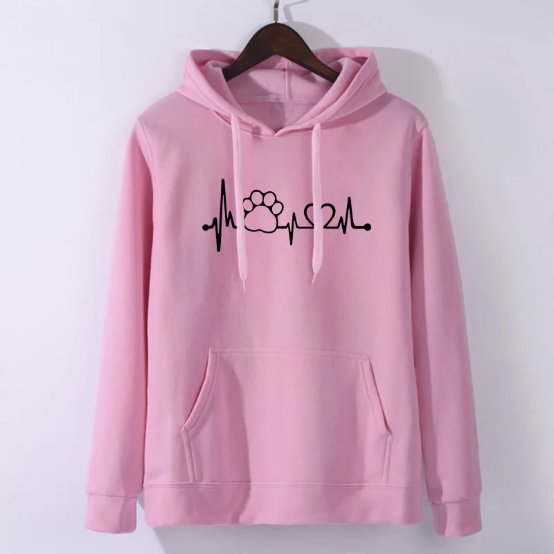 

Hoodies Women 2019 Cat Print Ladies Sweatshirt Hoodie Female Long Sleeve Tops Hooded Sweatshirts Sudadera Mujer 19JUL25