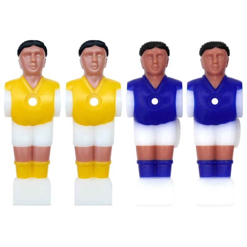4pcs Foosball Men Replacement Parts Soccer Table Player Football Machine Accessories table football game tabletop soccer game