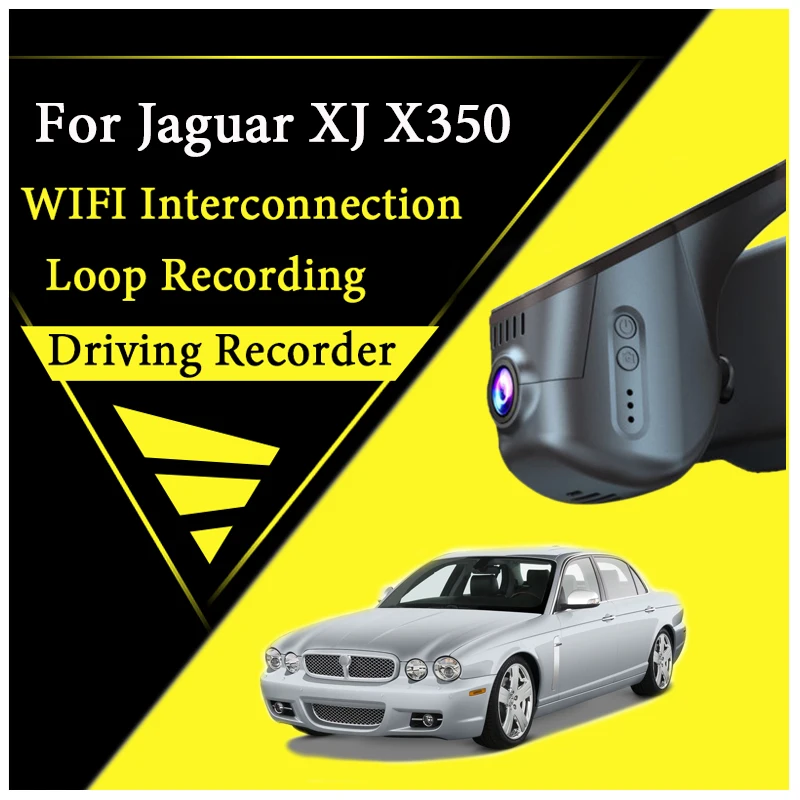 Car Road Record WiFi DVR Dash Camera Driving Video Recorder For Jaguar XJ XJ8 X350 X358 2003~2009 Recording