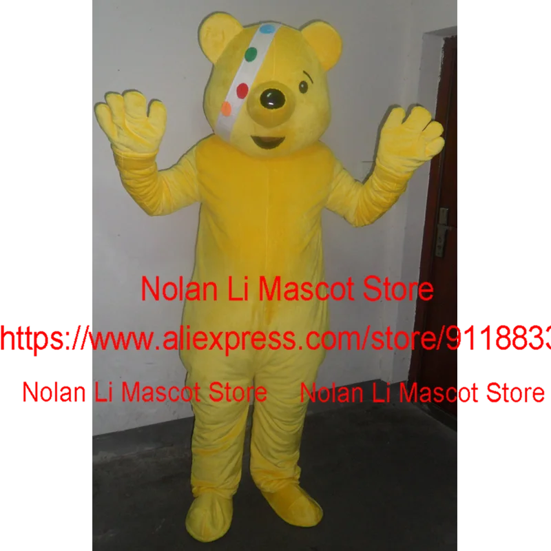 

High Quality EVA Material Bear Mascot Costume Movie Props Performance Walking Cartoon Suit Role Playing Holiday Gift 414