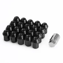 Модифицированный автомобиль 12X1. 5/1. 25 гайка ступицы 6061 высокопроизводительная гайка ступицы из алюминиевого сплава