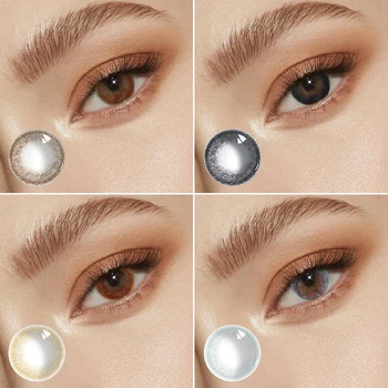 

Beautiful Pupil Color Contact Lenses Monthly Throw Female Path 14.5mm Cute Multicolor Party Gift Cartoon Girl Decoration Cosplay