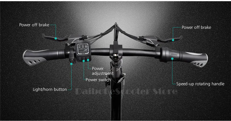 14 Inch Fiido D3 Electric Bikes Adults 2 Wheels Electric Bicycle Max Speed 25KMH 250W 36V Folding Mini Electric Scooter  (11)