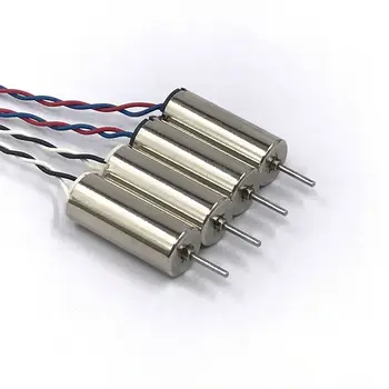 

4PCS 8mm*20mm Mini Coreless CW CCW Motor DC 3.7V 4.2V 48000RPM High Speed Strong NdFeB Magnetic Large Torque RC Drone Aircraft