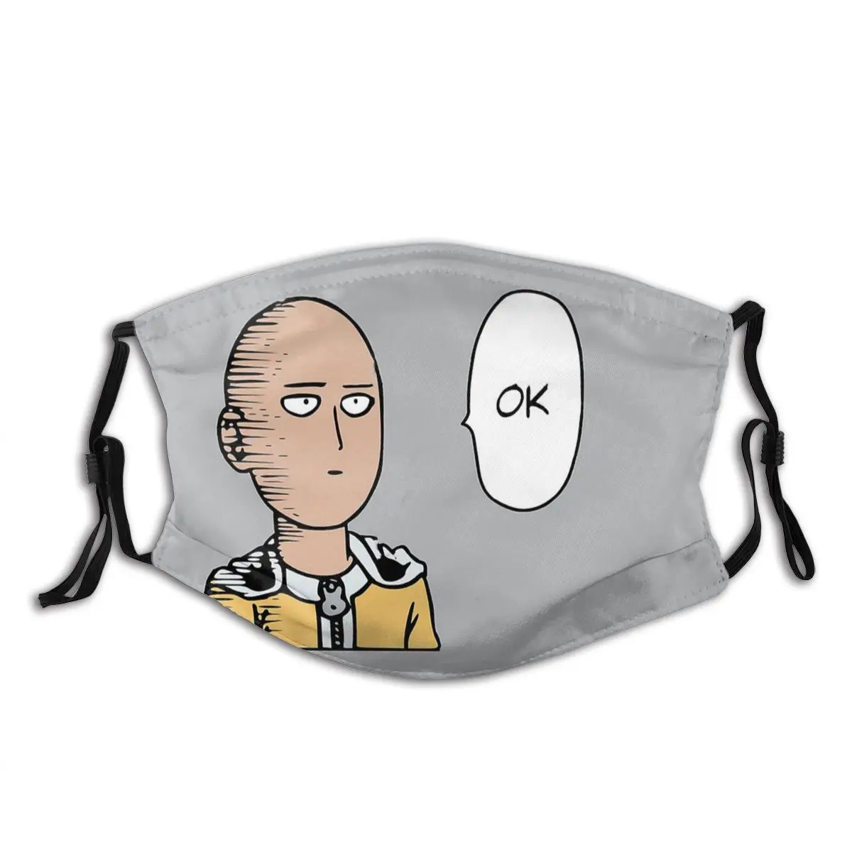 Anime Manga Kawasaki Cat Anime Otaku Kawaii Funny Reusable Printed Mouth Face Mask Anti Haze Cold Proof with Filters Earloop photo