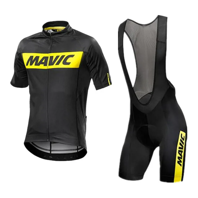 Джерси для велоспорта MAVIC, одежда для велоспорта, быстросохнущая Мужская одежда для велоспорта, летняя профессиональная одежда для велоспорта, Джерси для велоспорта, велошорты, шорты, набор, Майо - Цвет: 6