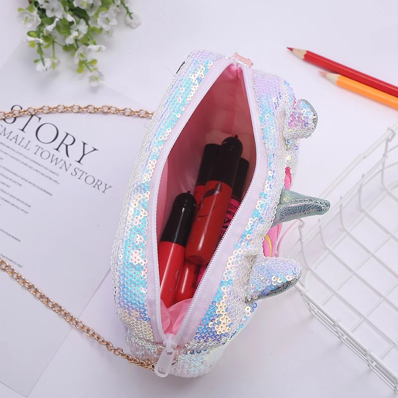 Unicorn Bling Sequined Shoulder Bag