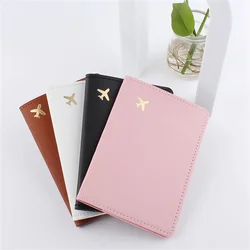 New leather document bag travel passport book protective cover  holder PU leather ard case luggage accessories birthdayGifts