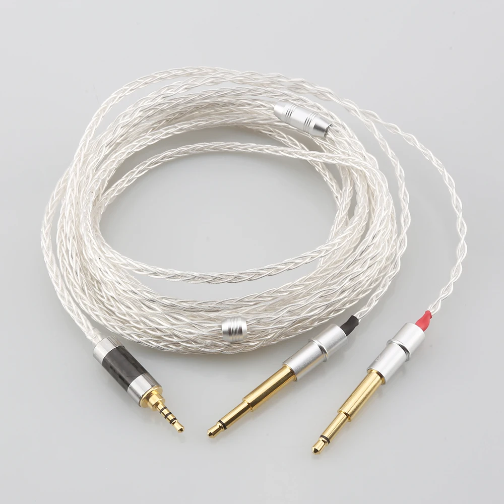 

High Quality OCC Silver Plated HiFi Cable with 2.5mm Trrs Balanced Male for MEZE99 Classics 99neo NEO NOIR