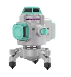 16 Linhas 4D Blue Beam Laser Level 360 Spin Autonivelante Controle Remoto Nível do laser Horizontal Vertical para Interior e Exterior