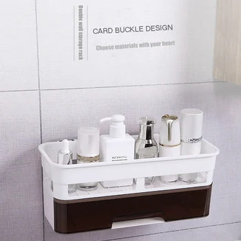 

Wall Hanging Toilet Bathroom Storage Holders Bathroom Storage Rack Basket Punch-Free Bathroom Shelf Bathrrom Accersories